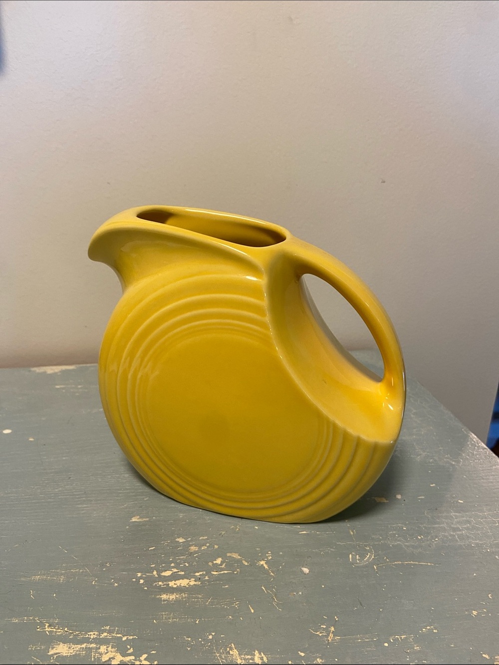 Vintage Fiesta Homer Laughlin Los Angeles Juice Juice Pitcher-